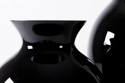 Flamant Adina, Vaas, Zwart, Mondgeblazen, 70Cm