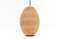 Flamant Aimee, Hanglamp, Raffia En Ijzer, S
