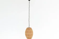 Flamant Aimee, Hanglamp, Raffia En Ijzer, S