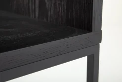 Flamant Armand, Bureau, Zwart Eiken En Metaal