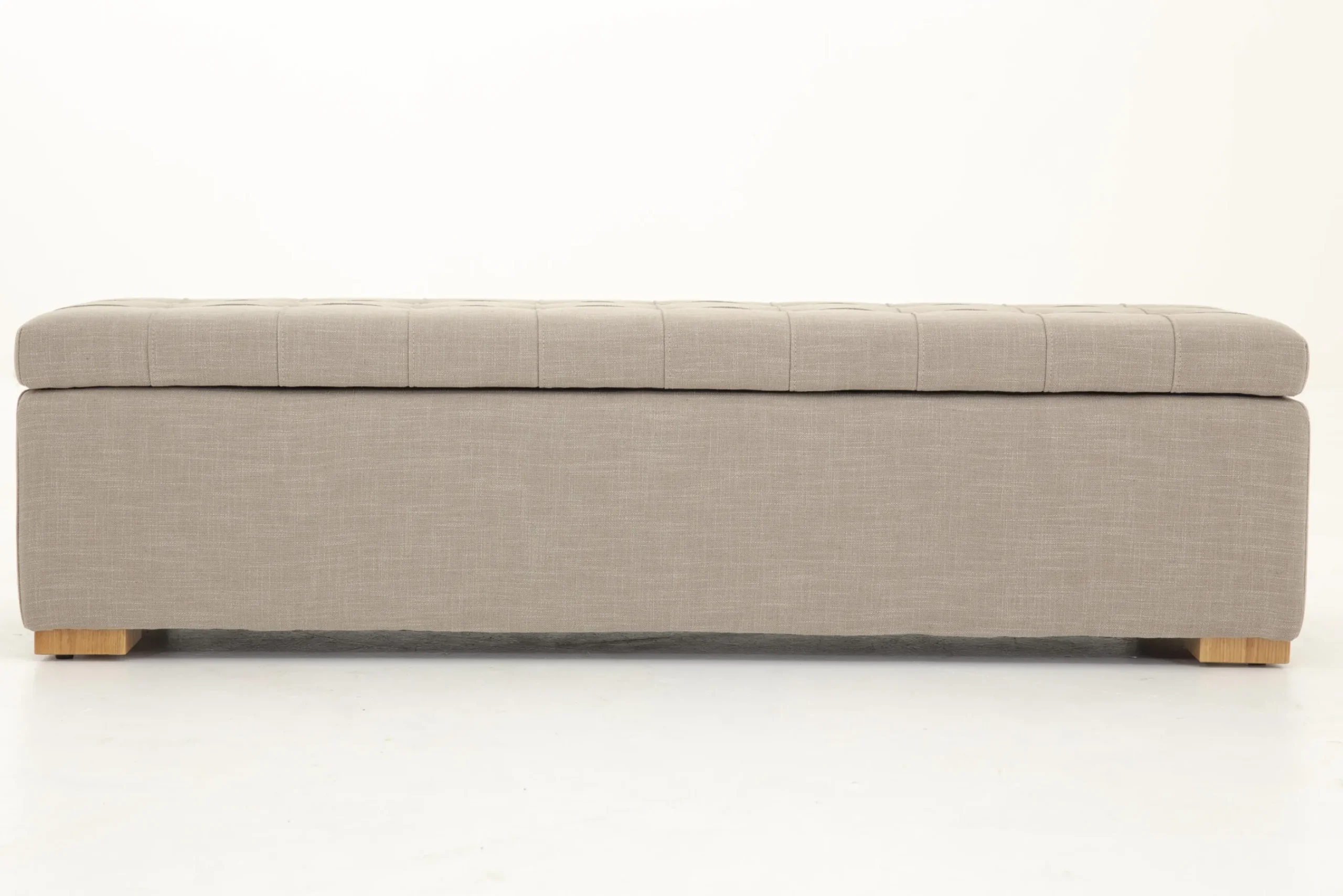 Flamant Aubiz, Poef, Stof, Met Deksel