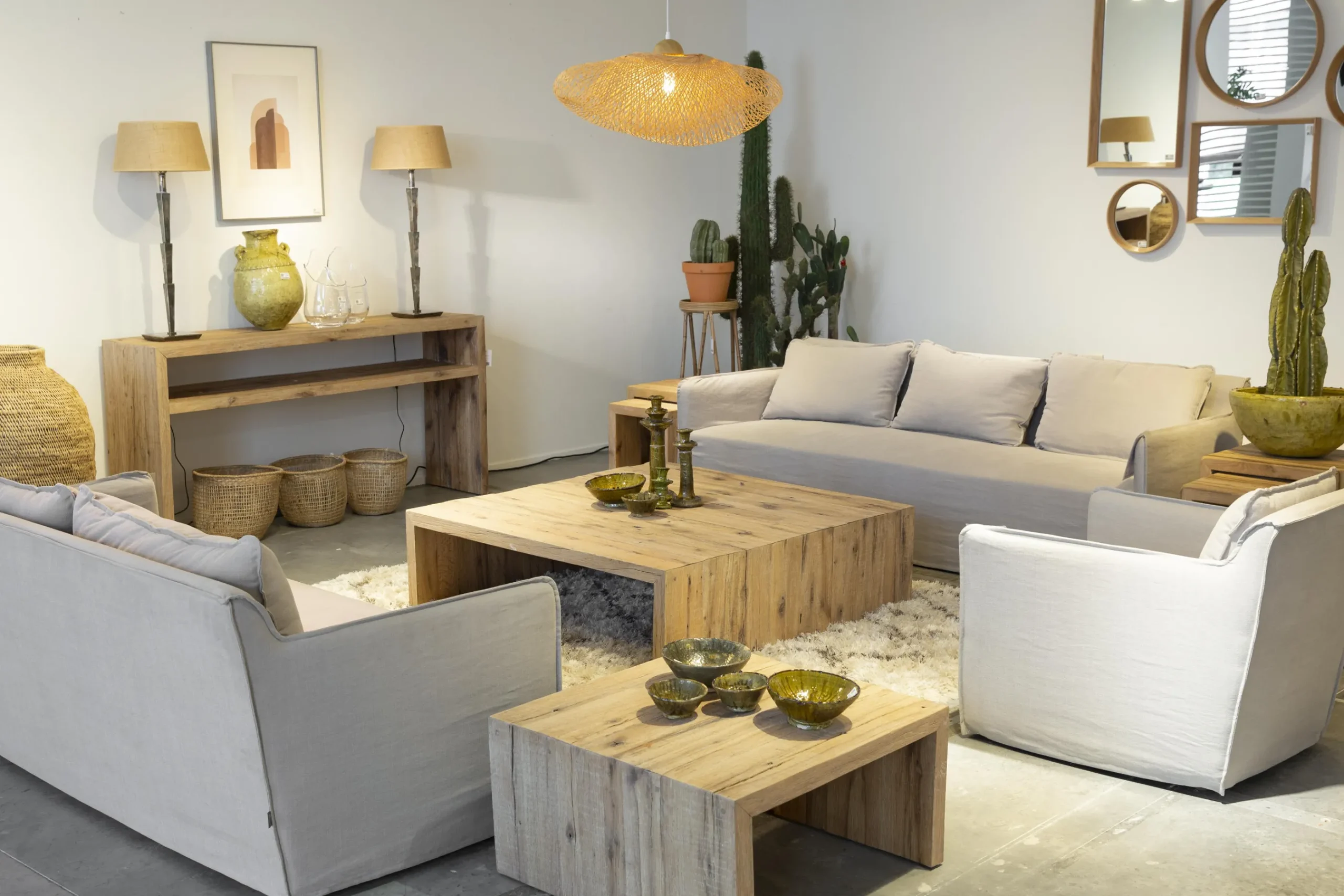 Flamant Aurelius, Hanglamp, Bamboe, L