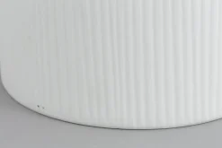 Flamant Ayla, Vaas, Glas, Wit, O17,5X21,5H