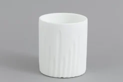 Flamant Ayla, Vaas, Glas, Wit, O8X9,5H