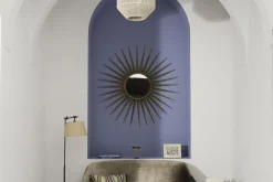 Flamant Azura, Spiegel, Zon, Rond