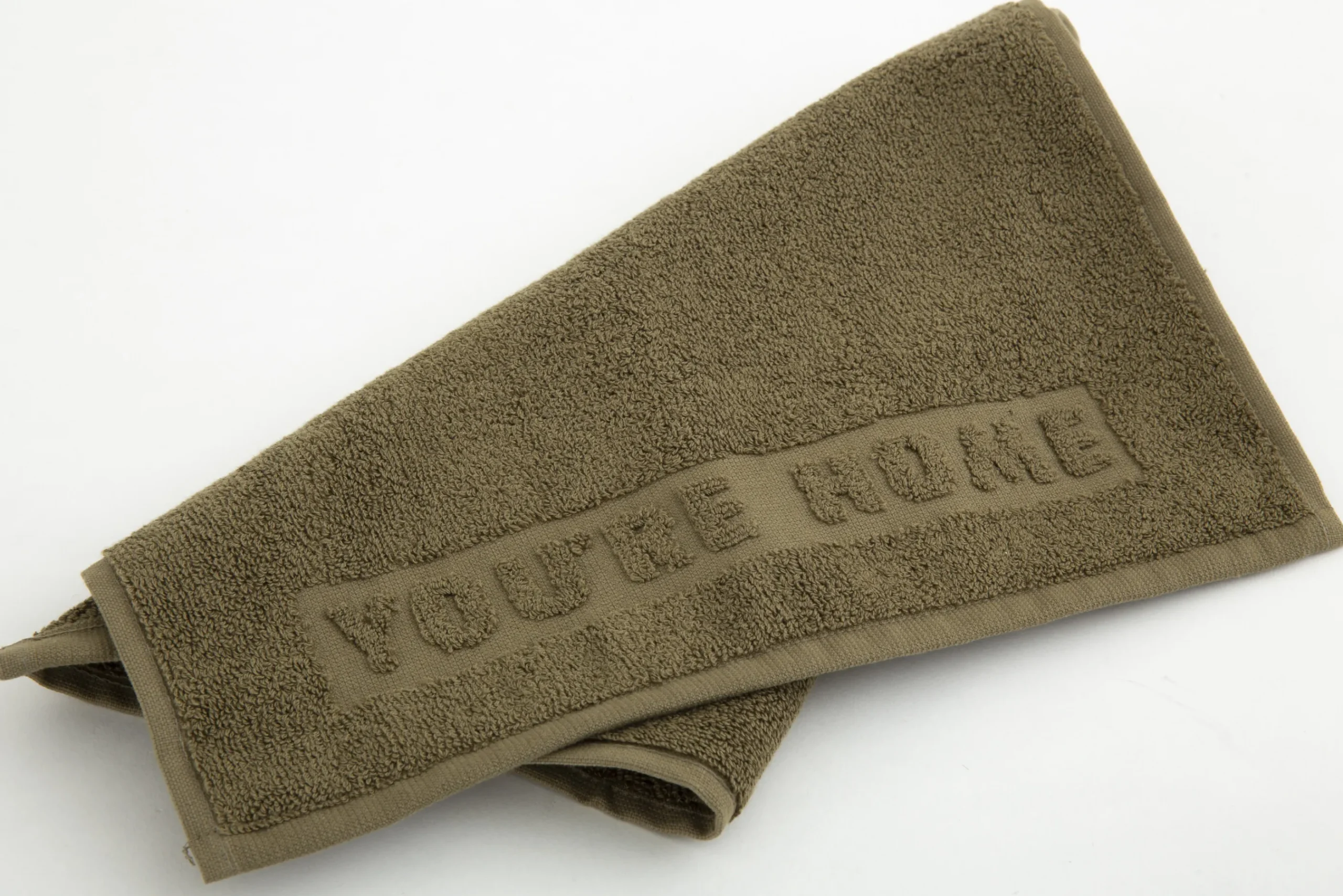 Flamant Baobao, Badhanddoek, Kaki, 100X180 Cm