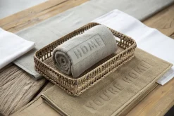 Flamant Baobao, Badhanddoek, Vlas, 100X180 Cm