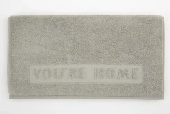 Flamant Baobao, Handdoek, Lichtgrijs, 50X100 Cm