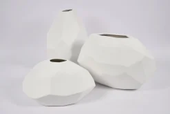 Flamant Belinda, Vaas, Keramiek, Wit, Model 3