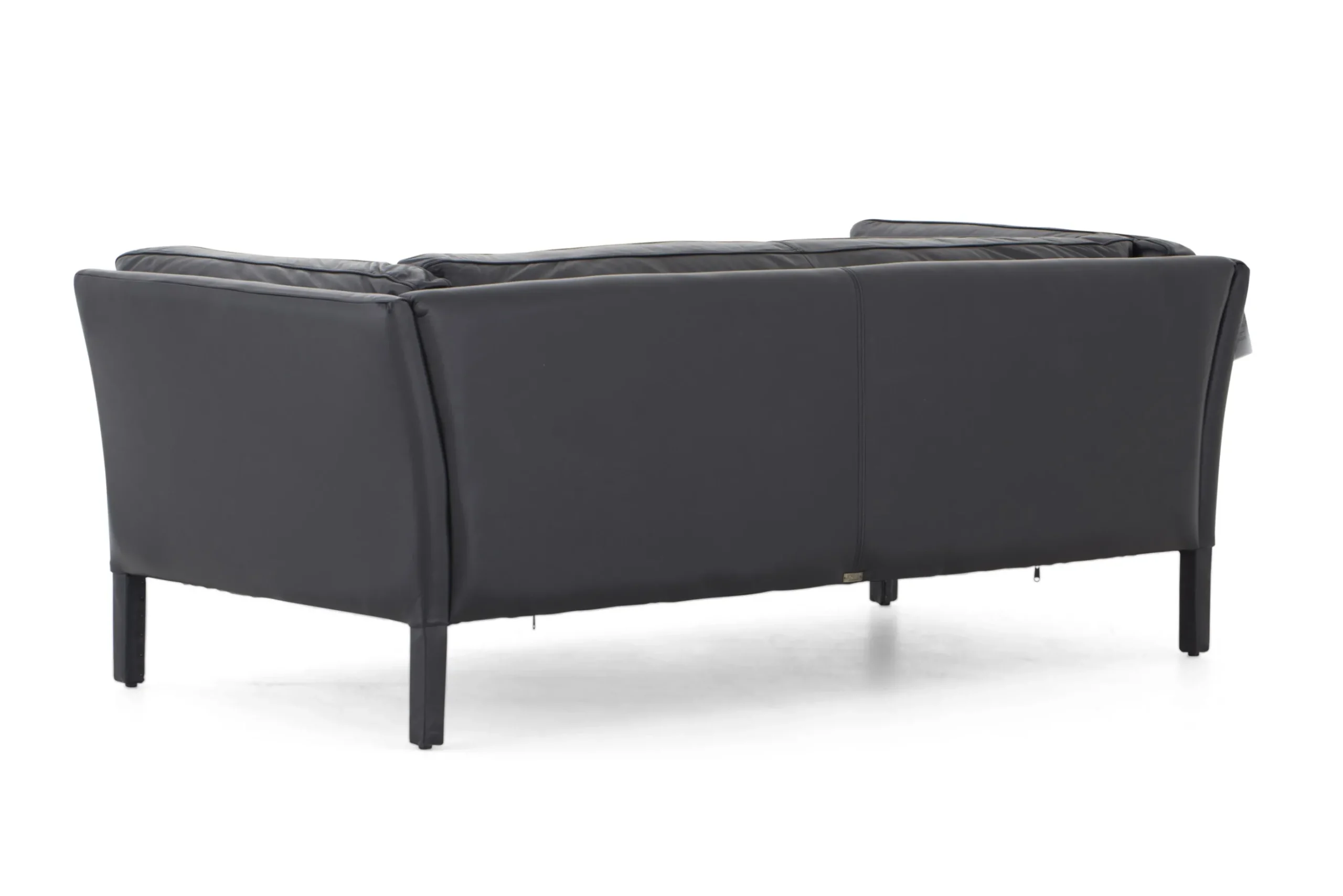 Flamant Bellamy, Bank, Zwart, Leer, 2,5-Zits