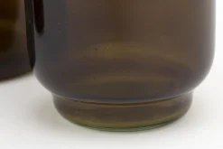 Flamant Berami, Theelichthouder, Glas, Bruin