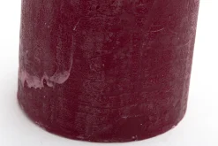 Flamant Beth, Kaars, Kleur Balmoral Rood, 9X11,5Cm