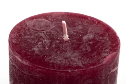 Flamant Beth, Kaars, Kleur Balmoral Rood, 7X15Cm