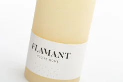 Flamant Beth, Kaars, Kleur Creme, 7X15Cm