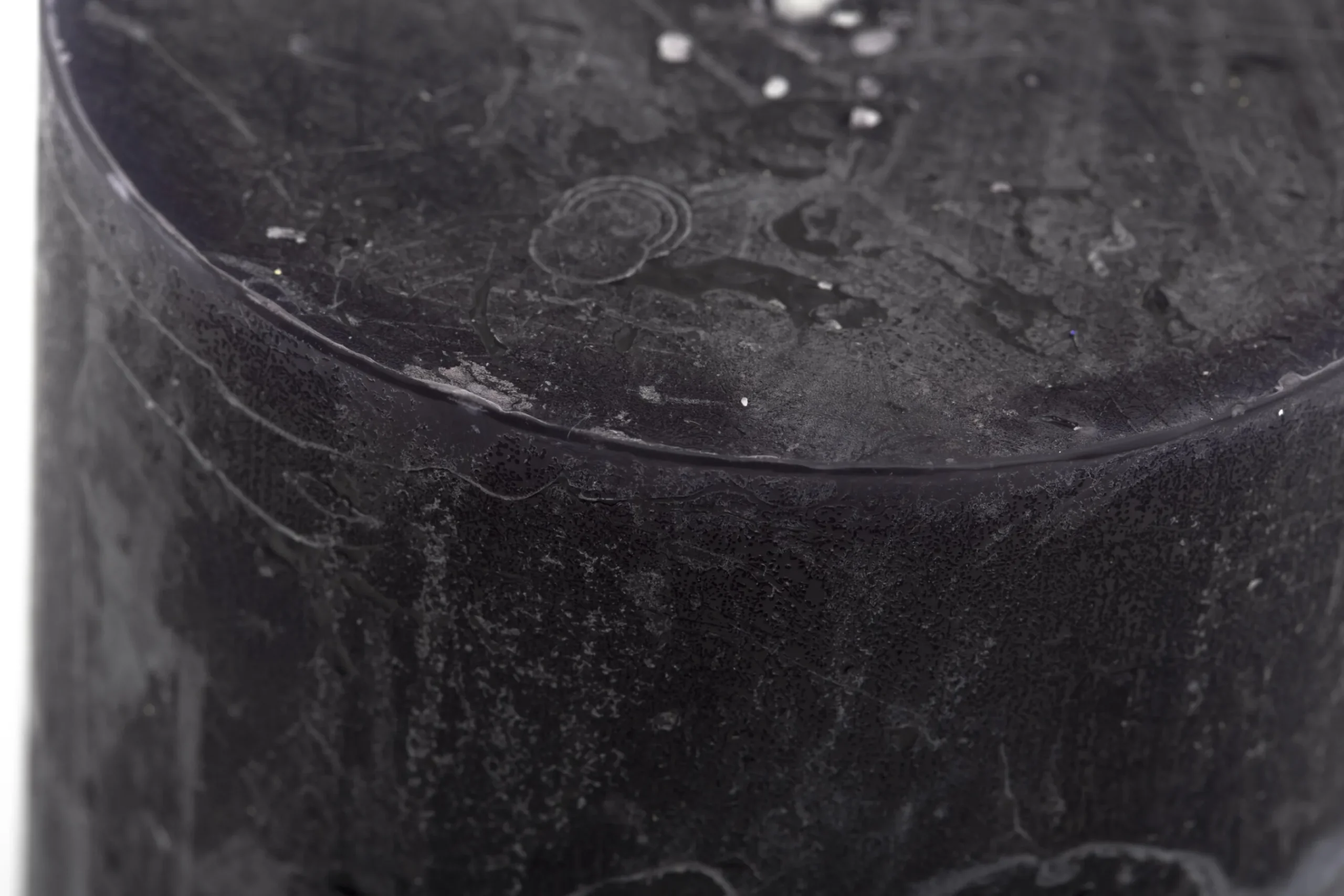 Flamant Beth, Kaars, Kleur Zwart, 7X9Cm