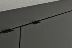 Flamant Bjorn, Tv-Meubel, Zwart, 2 Deuren, 4 Lades