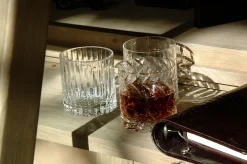 Flamant Bogart, Whiskyglas, Handgeslepen, Set Van 6