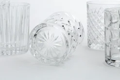 Flamant Bogart, Whiskyglas, Handgeslepen, Set Van 6