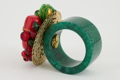 Flamant Brava, Servetring, Kralen