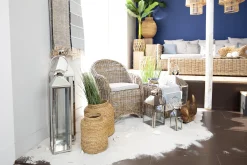 Flamant Charme, Lantaarn, Staal En Glas, M