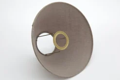 Flamant Circum, Lampenkap, Naturel En Grijs, Conisch, 23 Cm