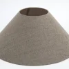 Flamant Circum, Lampenkap, Naturel En Grijs, Conisch, 45 Cm