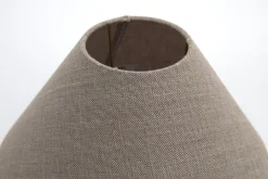 Flamant Circum, Lampenkap, Naturel En Grijs, Conisch, 30 Cm