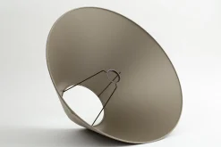 Flamant Circum, Lampenkap, Natuurlijk En Zilver, Conisch, 55 Cm