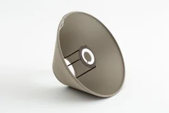 Flamant Circum, Lampenkap, Natuurlijk En Zilver, Conisch, 23 Cm