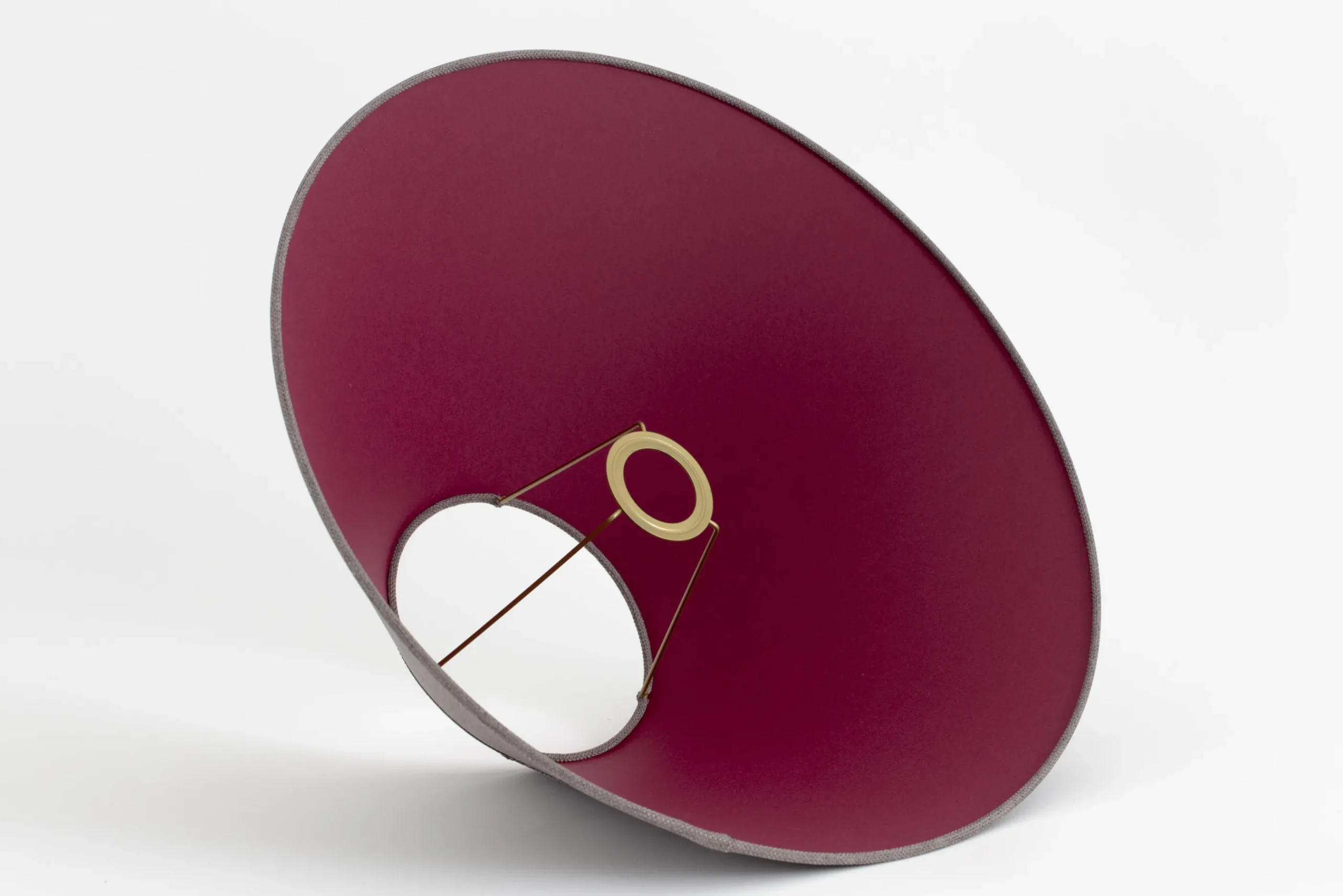 Flamant Circum, Lampenkap, Paars, Conisch, 45 Cm