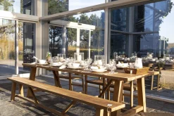 Flamant Clarcke, Tuinbank, Rechthoekig