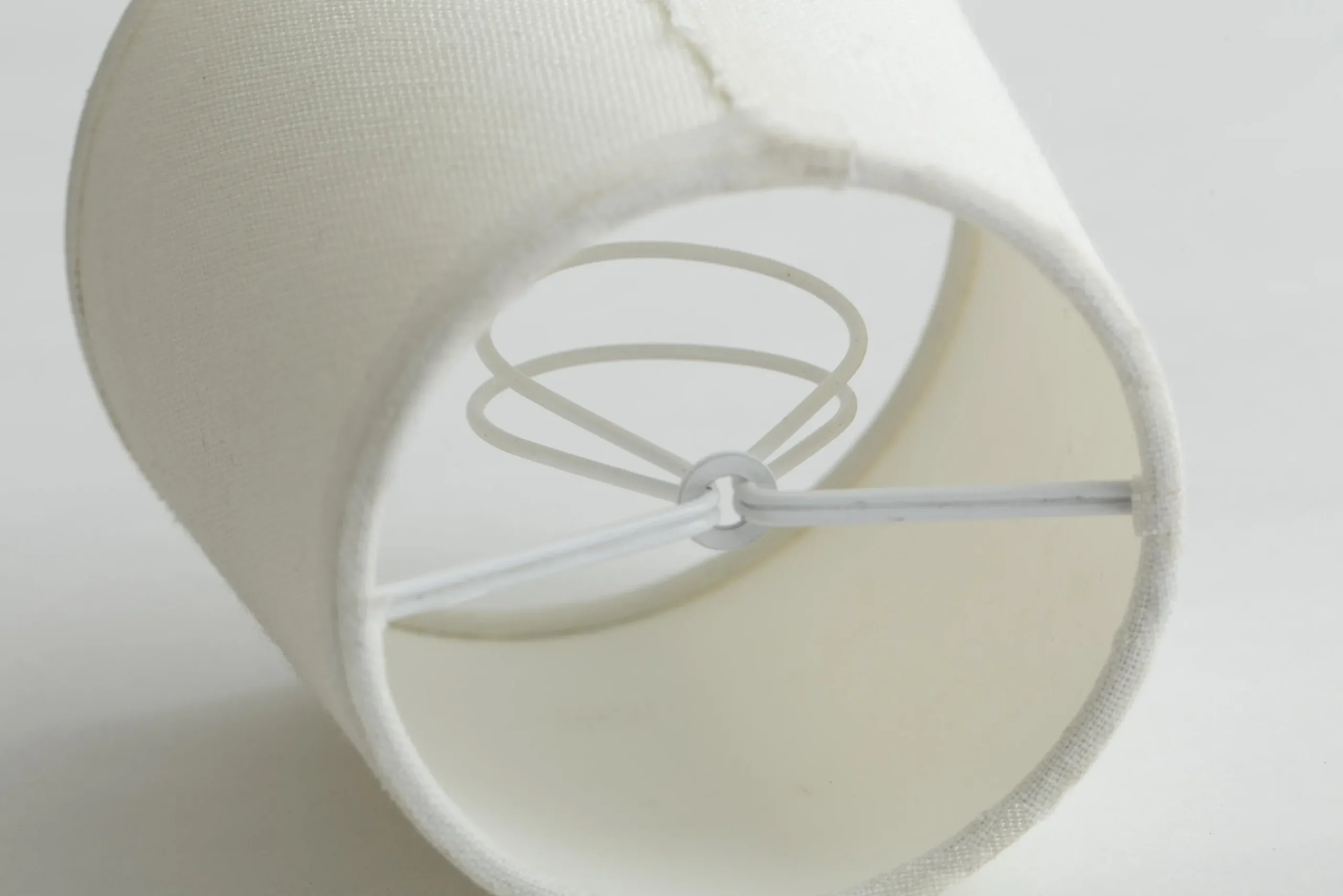 Flamant Clips, Lampenkap, Gebroken Wit, Cilinder, 10 Cm