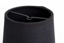 Flamant Clips, Lampenkap, Zwart, Cilinder, 10 Cm