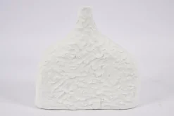 Flamant Corralee, Vaas, Keramiek, Wit, S