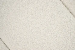 Flamant Dallas, Bank, Wit, Boucle, 3-Zitsbank