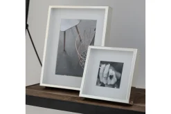 Flamant Dozen, Fotolijst, Verzilverd En Gelakt, 8X8