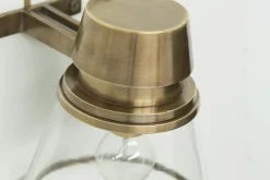 Flamant Edwardo, Wandlamp, Antiek Messing