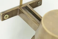 Flamant Edwardo, Wandlamp, Antiek Messing