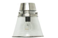 Flamant Edwardo, Wandlamp, Messing, Antiek Zilver