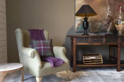 Flamant Einstein, Geruit, Paars