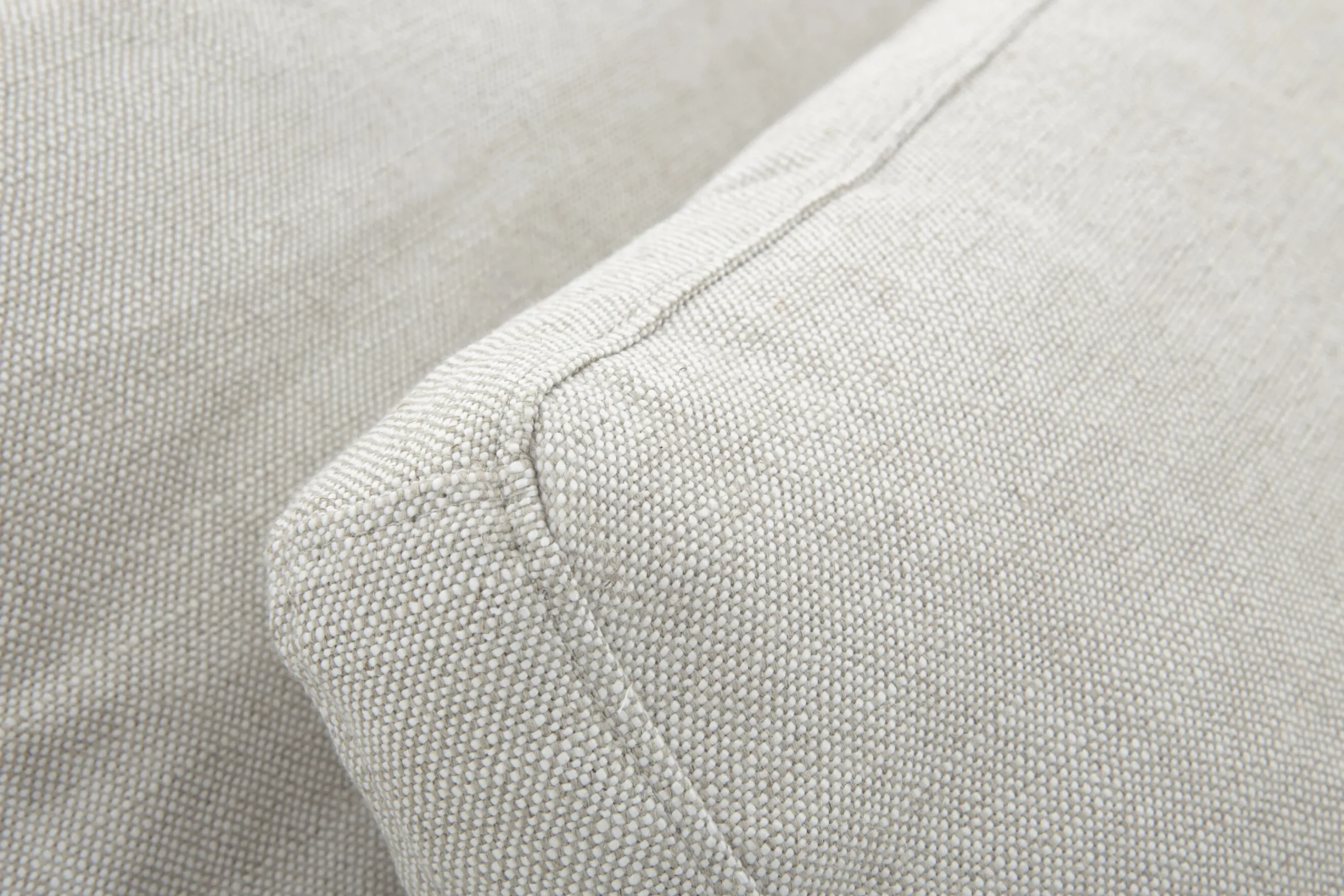 Flamant Floria, Fauteuil, Natuurlijk Linnen En Zwart Metaal