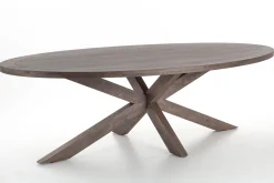 Flamant Forino, Eettafel, Gerookt Eiken, 264 Cm