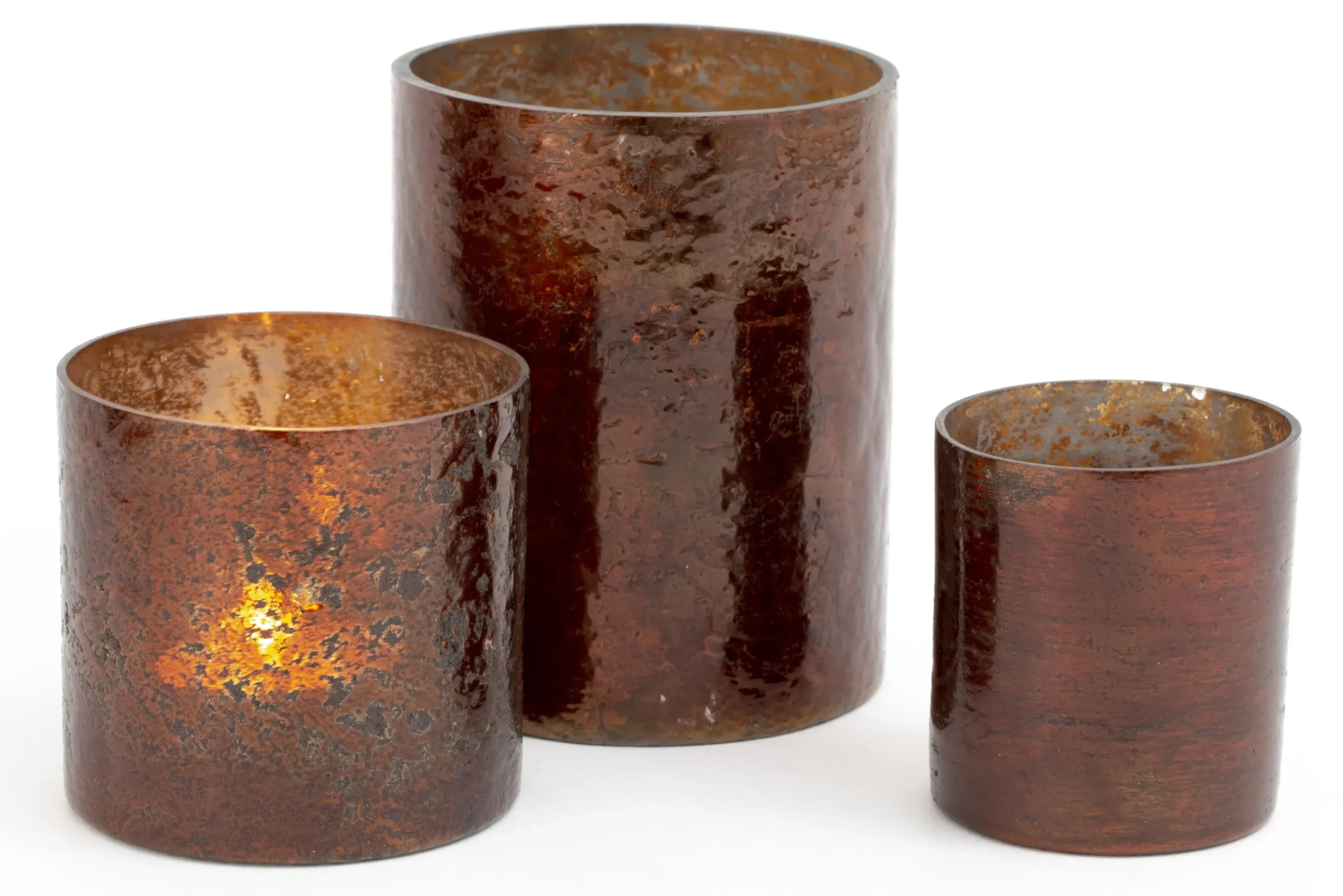 Flamant Frank, Theelichthouder, Glas