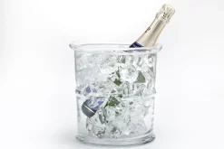 Flamant Gelman, Wijnkoeler, Glas, Mondgeblazen