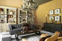 Flamant Gordes, Tafellamp, Zwart, Aluminium, H 78 Cm