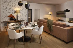 Flamant Gordes, Tafellamp, Zwart, Aluminium, H 78 Cm