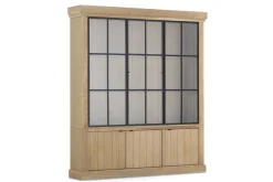 Flamant Ijzeren Jason, Kast, Verweerd Eikenhout, 3 Ijzeren Deuren