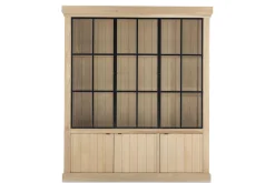 Flamant Ijzeren Jason, Kast, Verweerd Eikenhout, 3 Ijzeren Deuren