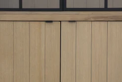 Flamant Ijzeren Jason, Kast, Verweerd Eikenhout, 2 Ijzeren Deuren