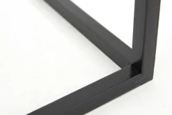 Flamant Isaac, Standaard, Metaal, Zwart, H 95 Cm